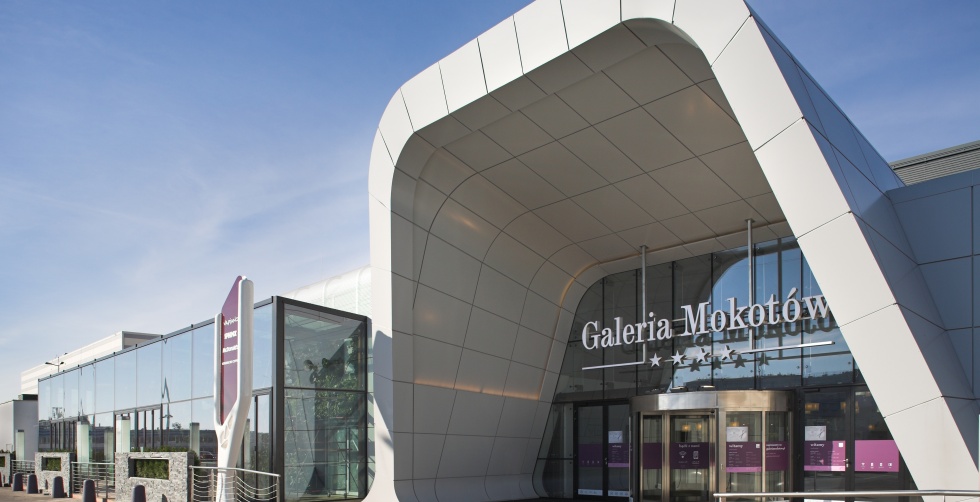 Galeria Mokotów, wejście